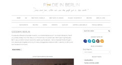 Desktop Screenshot of foodieinberlin.com